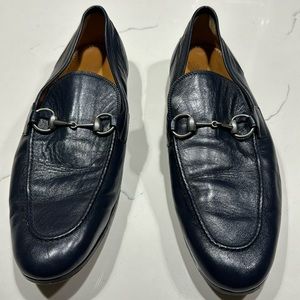 Gucci loafers - blue leather